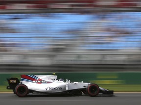 Montreal-born Lance Stroll debuts for the Williams team at the season-opening Australian Grand Prix in March. Brake problems forced him to abandon on Lap 40.