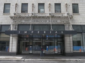One of the last surviving grand downtown theatres, the Imperial was lovingly restored from 2000-2004, thanks to $6 million in subsidies from three levels of government.