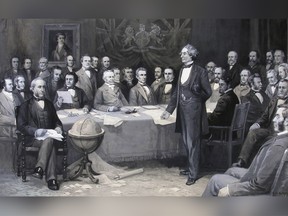 When the years of hard work by the Fathers of Confederation finally came to fruition on July 1, 1867 – the day the British North America Act of 1867 took effect (later renamed the Constitution Act, 1867) – Canadians took to the streets to celebrate the new Dominion of Canada.