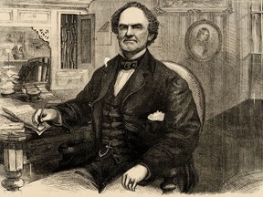 P. T. Barnum in 1861.