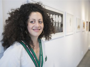 Artist Sundus Abdul Hadi,  curates the Take Care of Your Self art exhibition on St-Laurent Blvd. until July 14.