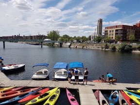 The two vandals allegedly stole a boat and vandalized the dock at H20 Adventures on the Lachine Canal.
