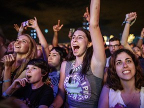 Women make up about 65 per cent of Osheaga’s audience.