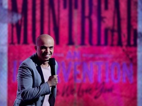 Rachid Badouri during the Just For Laughs Festival in Montreal on Monday, July 31, 2017.