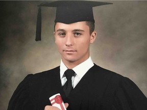 Weeks after graduating from John Rennie High School, Tristan Morrissette-Perkins, 16, was struck and killed by a passenger train on a rail bridge near Lancaster, Ont. A cousin and friend narrowly escaped with their lives.