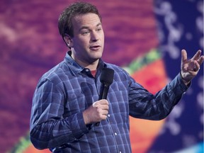 Comedian Mike Birbiglia performing in last year's Just For Laughs festival.