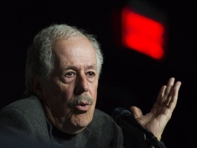 Denys Arcand, pictured in 2014, said his latest movie is a cop film that also discusses "how we don’t have any other values in our society other than money."