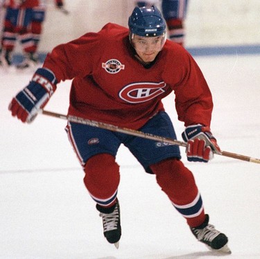 Andrei Markov in his rookie year at Habs development camp on August 15, 2000.