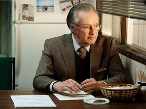 Gilbert Sicotte in a still from the movie Le vendeur, for which he won a Jutra Best Actor award in 2012.
