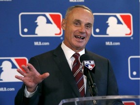 Baseball Commissioner Rob Manfred.