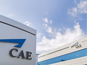 CAE corporate headquarters are shown in Montreal, Wednesday, August 10, 2016.