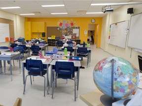 A Montreal classroom.