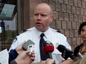 Commander Ian Lafrenière, the former head of the Montreal police media relations department, was one of the force's most recognizable officers because of the many interviews he did. Anatoliy Vdovin, 48, faces three charges alleging he counselled people to murder Lafrenière on three different occasions.