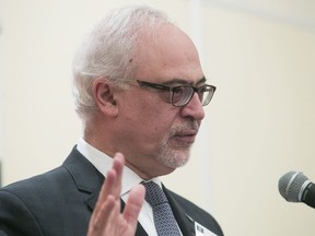 Finance Minister Carlos Leitao, the West Island MNA for Robert-Baldwin riding, provides an update on the local economy.