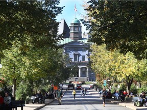 The McGill University campus is seen in October 2016.