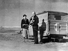 Dr. Norman Bethune (right) created the Canadian Blood Transfusion Unit, the world's first mobile blood-transfusion service, which operated during the Spanish Civil War.