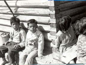 The Louis-Roger Lafleur fonds (1936-1952) holds nearly 900 negatives and photographs. They detail the lives of the Cree and Algonquins of the Abitibi region as well as the Montagnais and the Atikamekw of Quebec's Mauricie region.