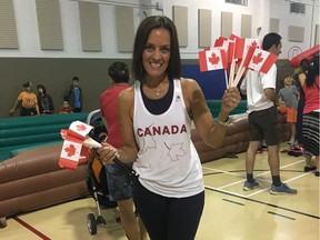 Rhonda Massad poses after being named a Canada 150 Community Leader. Massad experienced a scare recently while taking her morning walk.