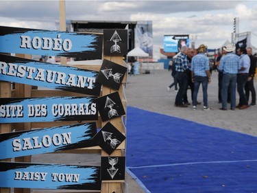 The rodeo in the Old Port of Montreal, Aug. 24, 2017.