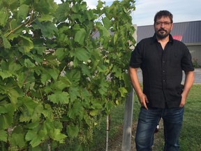Winemaker Patrick Fournier has been at Coteau Rougemont since 2010.