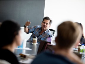 Peter Lenkov, one of Hollywood’s most successful TV writers and producers is teaching a week-long master class on scriptwriting to students in film and communications studies at Concordia.