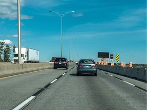 The Île-aux-Tourtes bridge, between Vaudreuil-Dorion and Senneville on Highway 40, is now covered by mobile photo radar, according to Transport Quebec.