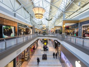 The interior of the Fairview Mall in Pointe-Claire, west of Montreal on Tuesday, December 10, 2013.
