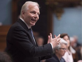 Parti Québécois Leader Jean-François Lisée, seen in May 2017, said if he's elected premier in 2018, he will draft a beefed-up French Language Charter to be tagged Bill 202.