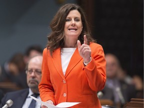 Quebec Justice Minister Stéphanie Vallée.