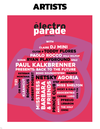 A poster depicting MEG 2017 electro parade’s 2017 lineup, found on MEG’s website.