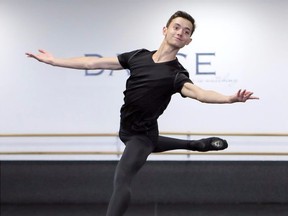 Quintin Cianci has been accepted into the Royal Winnipeg Ballet school's Professional Division after only five years of ballet training.