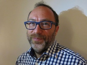 Jimmy Wales, co-founder of Wikipedia.