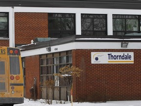 Thorndale Elementary school in Pierrefonds was transferred to the Commission scolaire Marguerite-Bourgeoys in July, 2017.