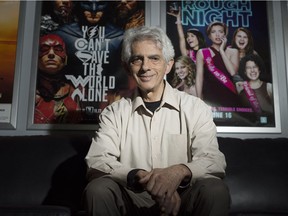 Owner of the Dollar Cinema Bernie Gurberg at the movie theatre in Montreal, Thursday, September 7, 2017.