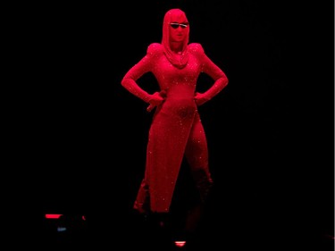 Katy Perry performs the opening concert of her Witness: The Tour at the Bell Centre in Montreal on Tuesday September 19, 2017.