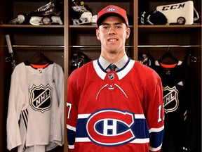 Because he plays for plays for St. Cloud State University, NCAA regulations prevent Canadiens first-round draft pick Ryan Poehling from attending the Habs' rookie camp.