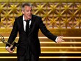Director Jean-Marc Vallée accepts Outstanding Directing for a Limited Series, Movie, or Dramatic Special for "Big Little Lies" onstage during the 69th Annual Primetime Emmy Awards at Microsoft Theater on Sunday, Sept. 17, 2017, in Los Angeles.