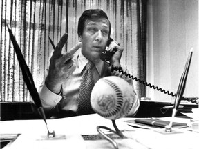 Mel Didier, player development director for the Montreal Expos, in January 1974.