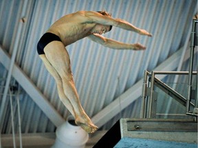 David Snively (pictured training in 2014) won three world titles at the FINA World Masters Championships in August. “It’s a full-time job to keep your body well and stay injury free,” he says.