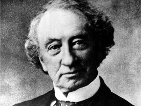 Canada's fist prime minister, Sir John A. MacDonald, in 1878.