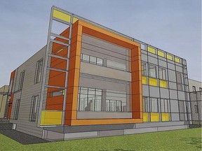 A 2012 illustration of the plans for Batshaw Youth and Family Centre's Dorval campus.