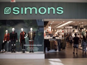 The Simons department store chain is launching a new app as part of its plan to grow its e-commerce business.