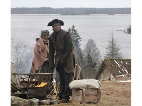 Lawrence Hill's Book of Negroes was adapted for a mini series, pictured, which aired on CBC TV in 2015.