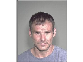 Police allege Martin Marchand, 43, posed as a ventilation inspector to gain access to buildings under renovation and then robbed them.