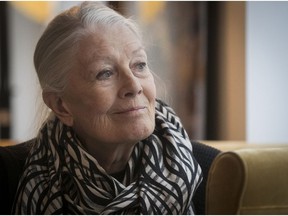 Vanessa Redgrave is seen in Montreal on Thursday, Oct. 12, 2017.