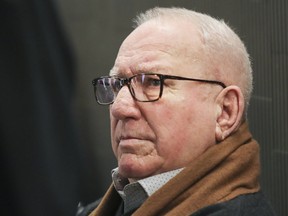 Bernard Trépanier is seen at the Montreal courthouse on Nov. 21, 2016.