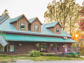 Auberge le Baril Roulant is a hybrid of a traditional inn and a youth hostel.