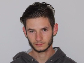 Jean-François Quevillon, 21, is suspected of arson in Laval.