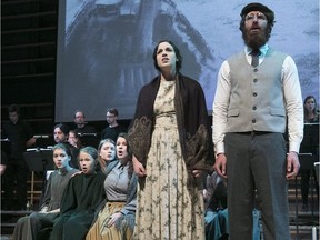 Grosse-Île: The Musical focuses on an often ignored chapter of Quebec history, with soloists including Marie-Maude Potvin and Greg Halpin supported by a 25-voice choir, piano, guitar and flute.