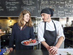 Bistro Rosie's Sophie Duchastel de Montrouge and Jérémy Daniel-Six are familiar to Montreal gourmets.